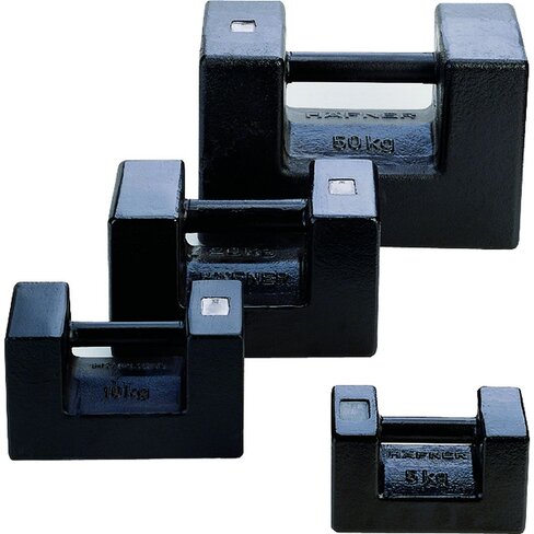 Poids rectangulaire 50 kg M1 livré nu