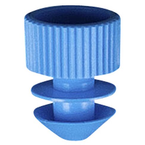 Bouchon à ailettes blanc pour tube Ø 16 mm x 1000