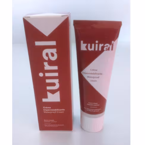 Crème d'entretien noire sans solvant - avec tampon - tube de 75 ml