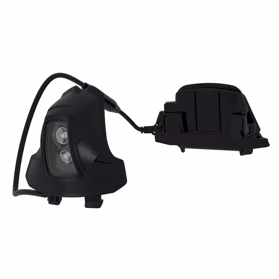 Lampe frontale intégrée au casque type A version non ATEX