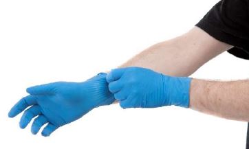 Gant nitrile non poudré taille M x1000