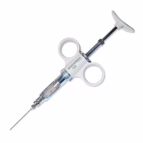 Seringue automatique Dosys 0,3-2 ml 2 anneaux sans soupape