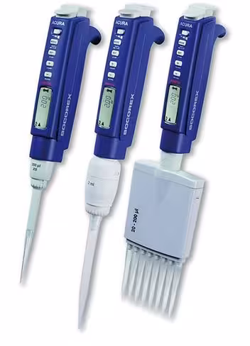 Micropipette Acura electro XS 926 8 canaux 10 - 200 µl