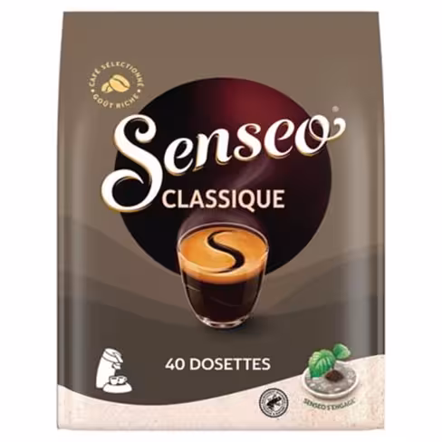 Café Senseo Classique - paquet de 40 dosettes