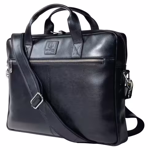 Sacoche informatique exacompta exactive 15.6 noir cuir