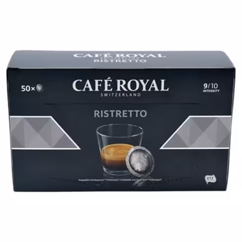 Café Café Royal Ristretto - boîte de 50 dosettes