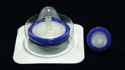 Filtre seringue stérile PES 0,45µm, 33 mm CLEARLINE x 50