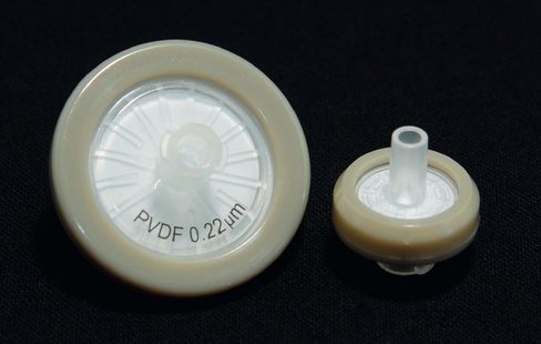 Filtre seringue stérile PVDF 0,45µm, 33 mm CLEARLINE x 50