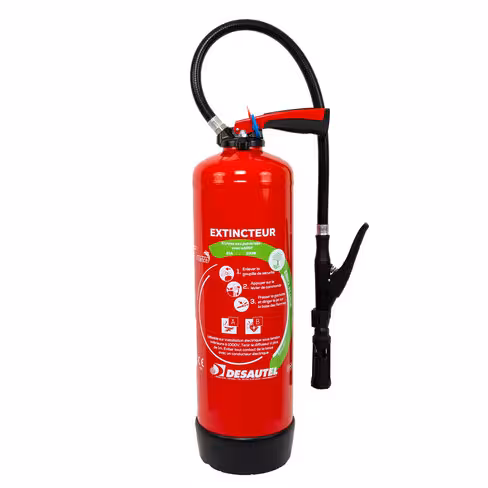 Extincteur avec additif sans fluor - 9 l