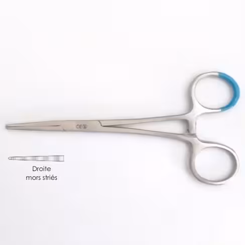 Pince Mosquito 18 cm droite inox UU stérile/1 Boîte de 100 unités