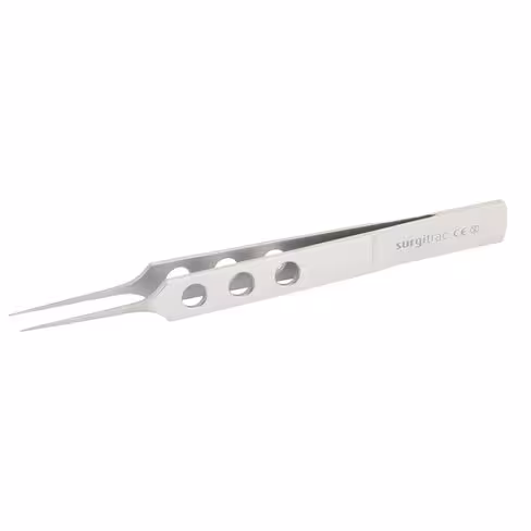 Pince de Bonn - manche long - pointes griffes - plateaux - l. totale 104,57 mm - boîte de 10 unités