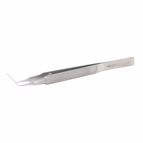 Pince à capsulorhexis MICS 1,8 mm - droite - manche rond - boîte de 10 unités