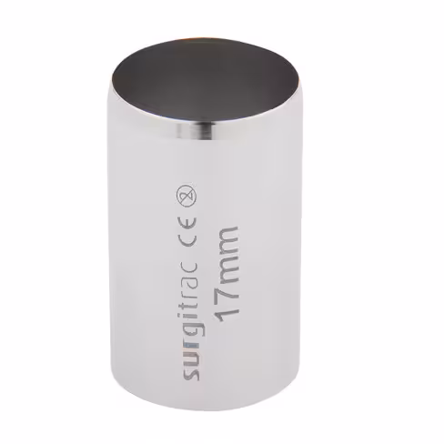 Trépan cornéen - Ø interne 17 mm - Ø externe 18 mm - h. 30 mm - boîte de 10 unités
