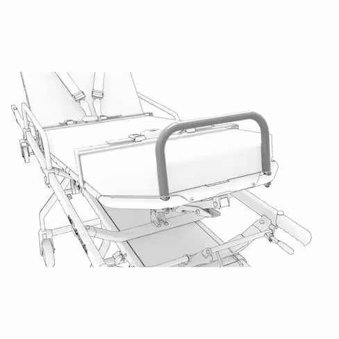 Barrière de pieds fixe pour brancard 920 M/930/940/950