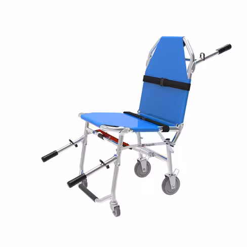 Chaise portoir pliante Confort Plus 44 - 4 roulettes