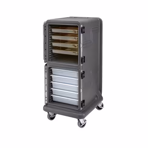 Conteneur isotherme à ouverture frontale électrique - Cambro PCU2000CC - 2 portes - 2 compartiments froids