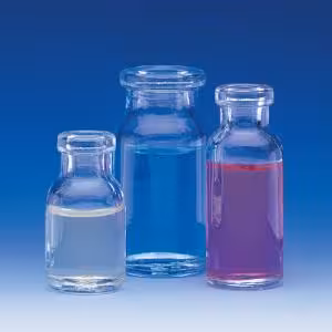Flacon à sérum 50 mL, verre borosilicaté clair x 288