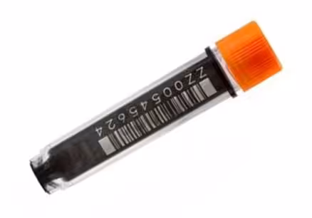 Cryotube 0,8ml vis ext tri-code 2D 1D HUM avec bouchon rack 96 Highbase x 10