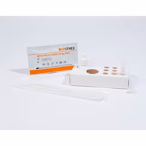 BIOSYNEX COVID-19 Ag BSS_Test rapide de détection des antigènes du SARS-Cov-2_25 tests par boite