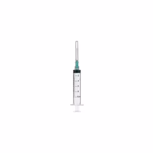 Seringue 3 ml stérile 3 pièces à embout Luer Lock centré division 0,1 ml x 100