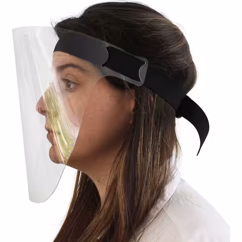 Visière de protection réglable