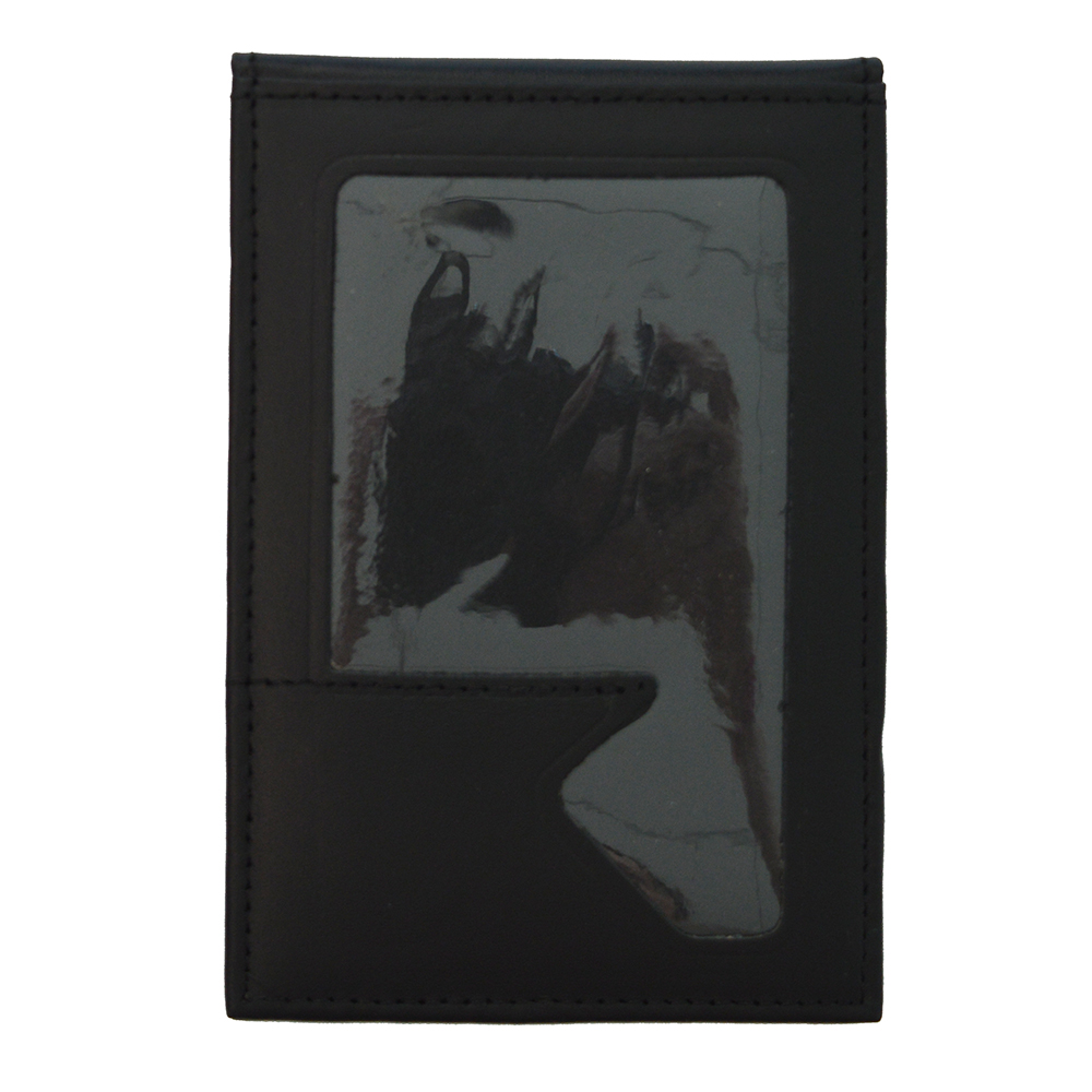 Etui porte carte professionnelle cuir et médaille