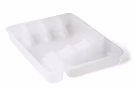 Range couvert polypropylène 5 cases 33,5 x 26,5 x 5 cm