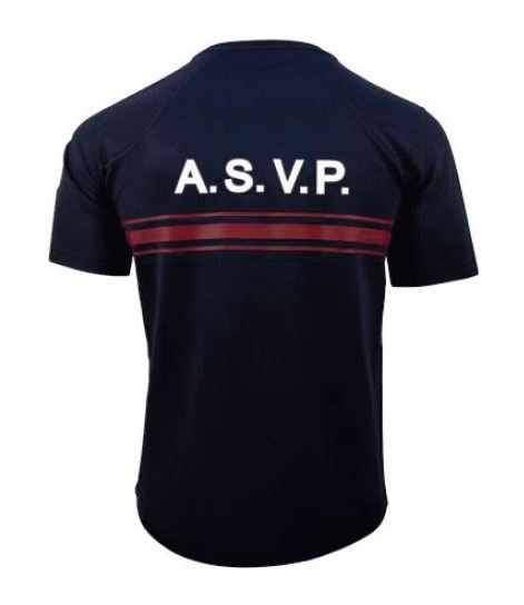 T-shirt bambou bleu marine ASVP