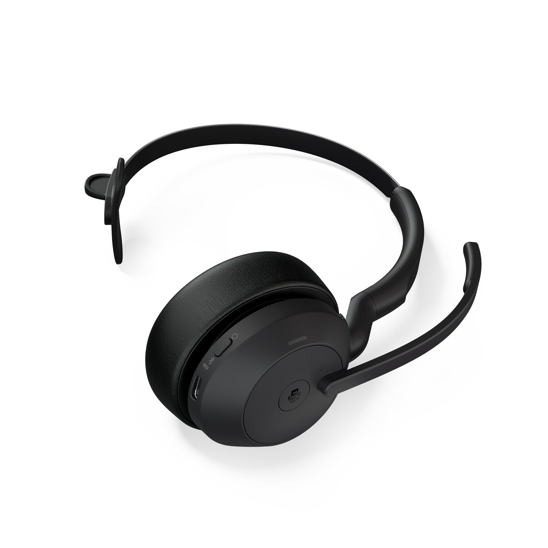 Casque sans fil pour softphonie Jabra Evolve2 55 USB-A UC Mono sans base de charge