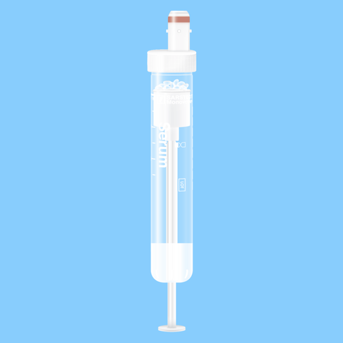 Tube S-MONOVETTE 9 ml sérum billes Ø 16 mm bouchon blanc x 500