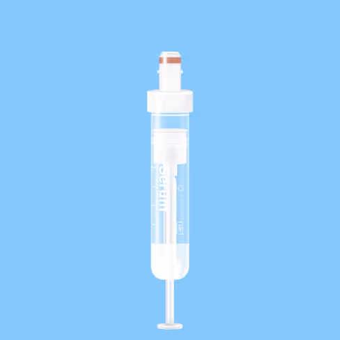 Tube S-MONOVETTE 5,5 ml sérum billes Ø 15 mm bouchon blanc étiquette plastique x 500