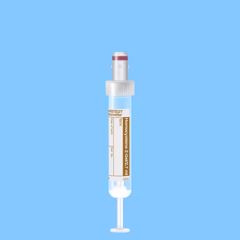 Tube S-MONOVETTE 2,6 ml HCY-Z gel x 500