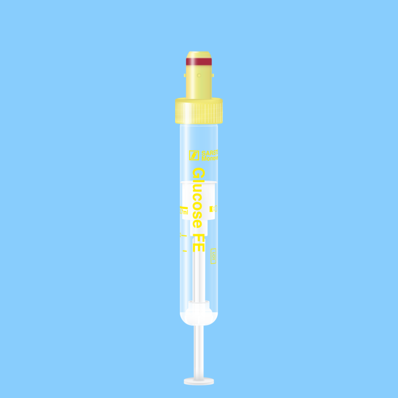 Tube S-MONOVETTE 2,7 ml Glycémie Ø 13 mm bouchon jaune x 500