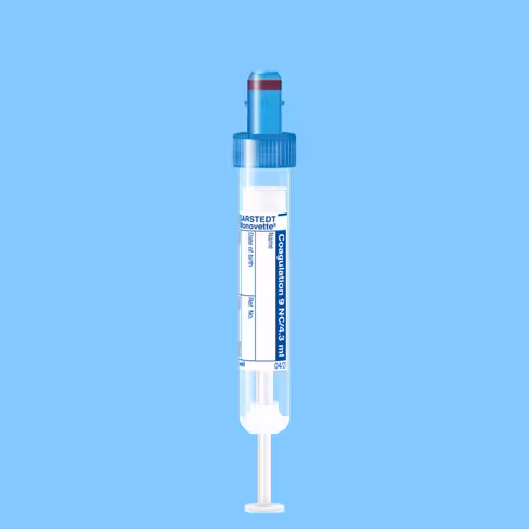 Tube S-MONOVETTE 4,3 ml Citrate-Coag Ø 13 mm bouchon bleu x 500
