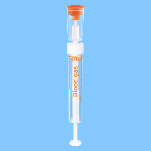 MONOVETTE gaz du sang 2 ml Héparine lithium emballage stérile unitaire event prémonté x 500