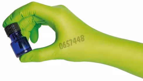 Gant Ecoshield eco nitrile vert pf 250 taille 6 XS x 150