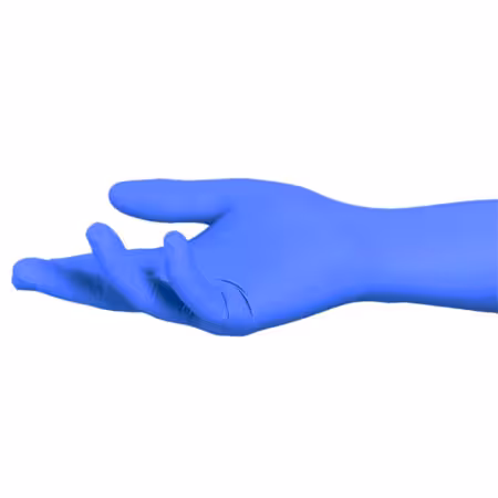 Gant SMARTLINE nitrile bleu 240 mm taille 8/M x 100