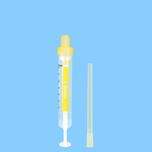 Tube MONOVETTE urine 8,5ml Ø 15, bouchon jaune emballage unitaire stérile x 500
