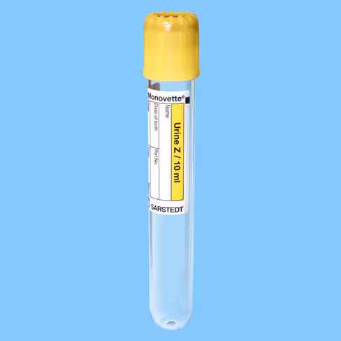 V-Monovette Urine 10 ml fond rond 100/15 mm tube sous vide x 500