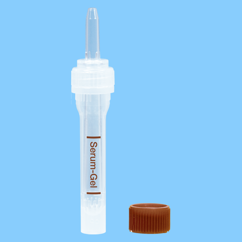 Multivette 600 sérum-gel à capillaire 600 µl bouchon brun x 1000