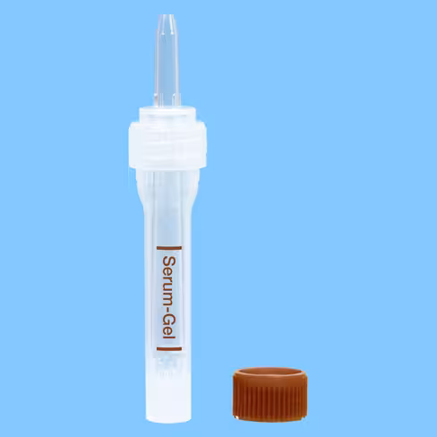 Multivette 600 sérum-gel à capillaire 600 µl bouchon brun x 1000