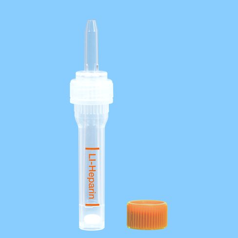 Multivette 600 Hép-Lithium gel à capillaire 600 µl bouchon orange x 1000