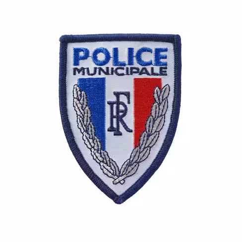 Ecusson brodé - RF PM - standard