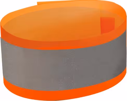 Brassard de couleur avec bande réfléchissante