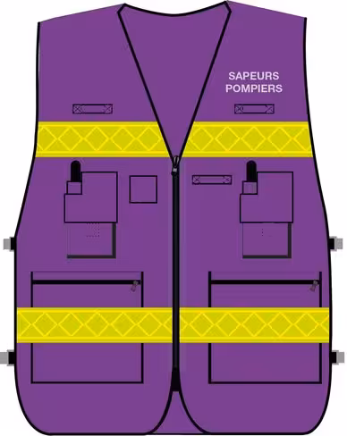 Gilet multipoche - polycoton