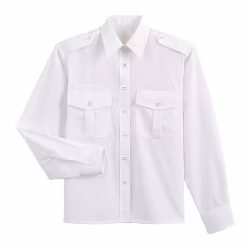 Chemise blanche cérémonie hiver - femme