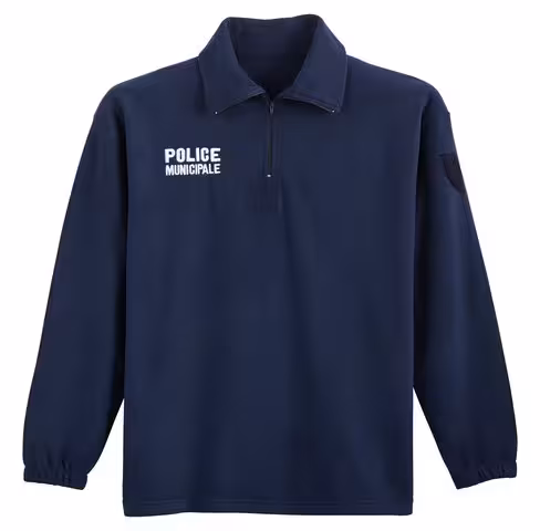 Chemise F1 polaire broderie PM - marine