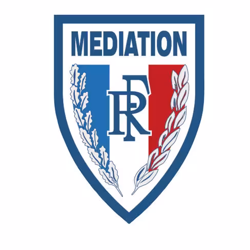 Ecusson plastifié - RF PM médiation