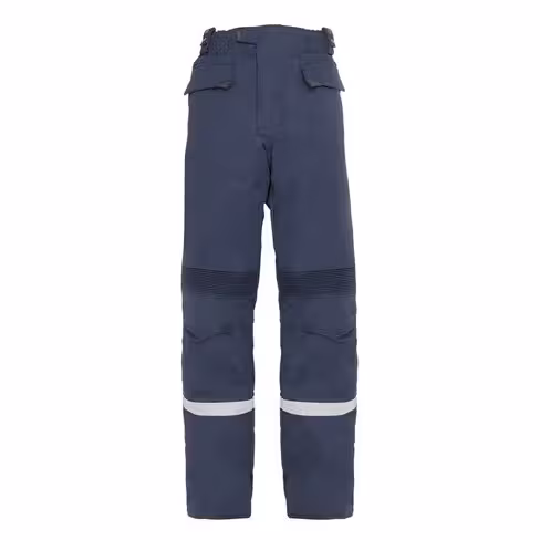 Pantalon motard avec protections coquées