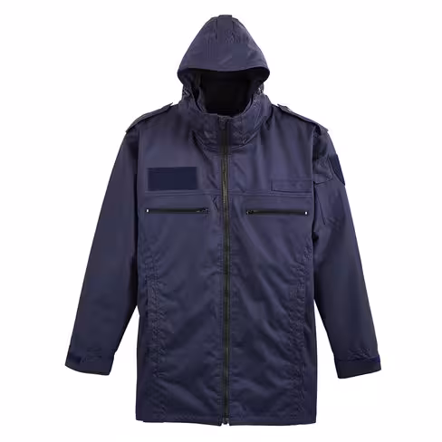 Parka d'intervention unie ASVP avec doublure - mixte